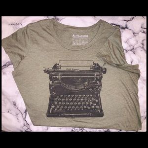 Modcloth Vintage Typewriter Tee